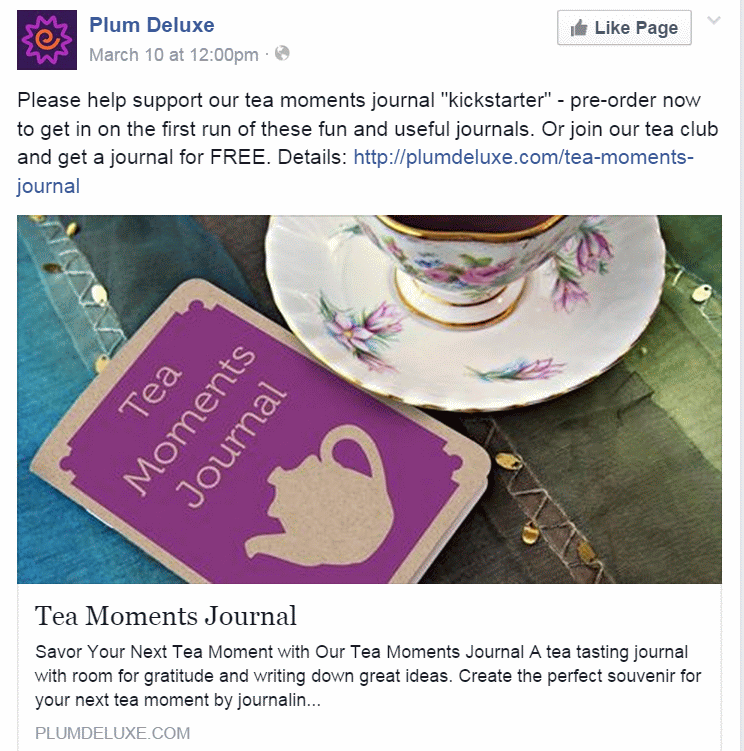 Plum Deluxe Organic Tea Blend Review Unboxing Beauty